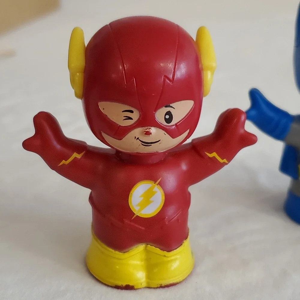 Fisher‎ Price Little People DC Super Friends Heroes Superheroes Lot Of 3